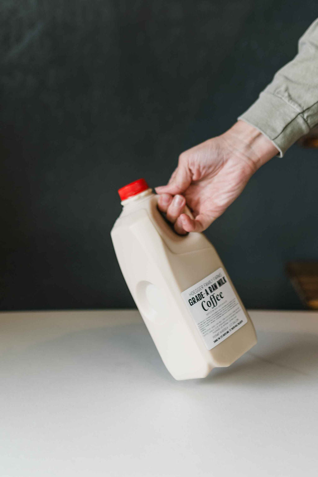 1/2 Gallon Raw Milk | Mocha – Hoegger Family Farms