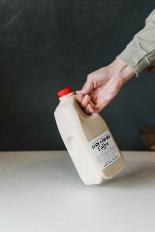 1/2 Gallon Raw Milk | Coffee