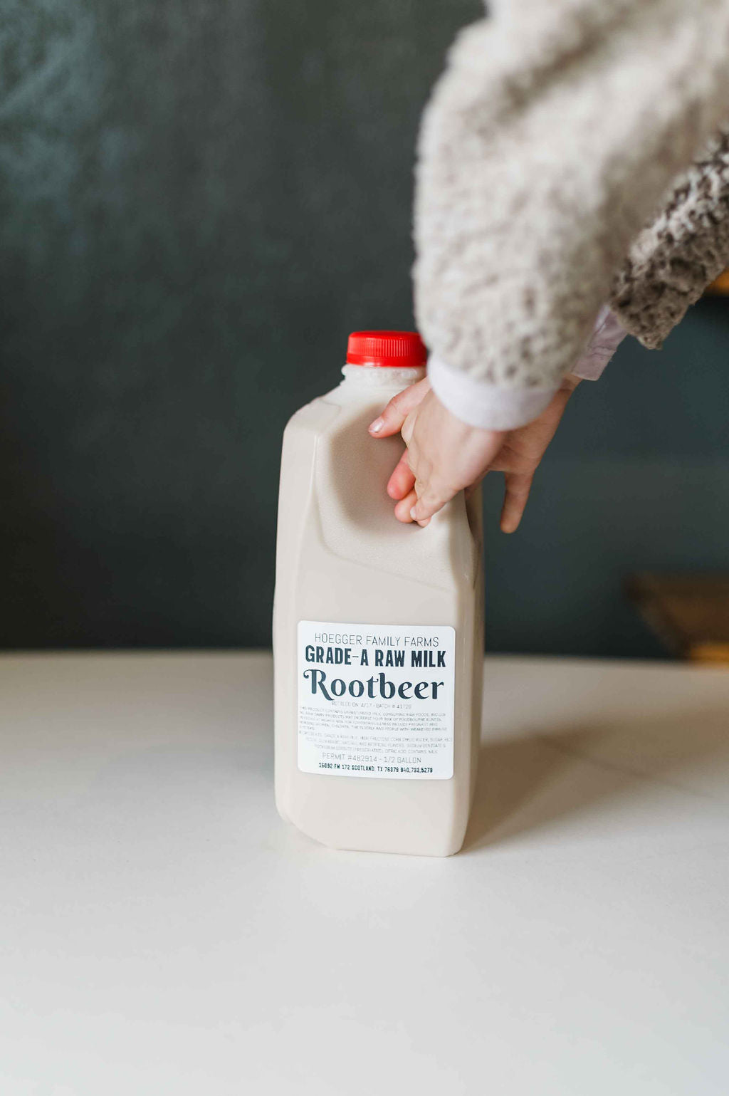 1/2 Gallon Raw Milk | Root Beer