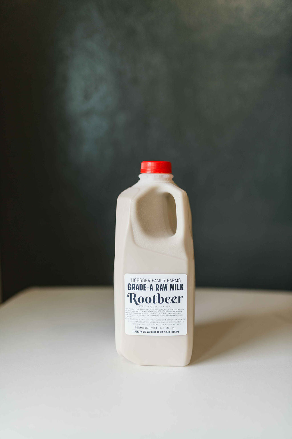 1/2 Gallon Raw Milk | Root Beer