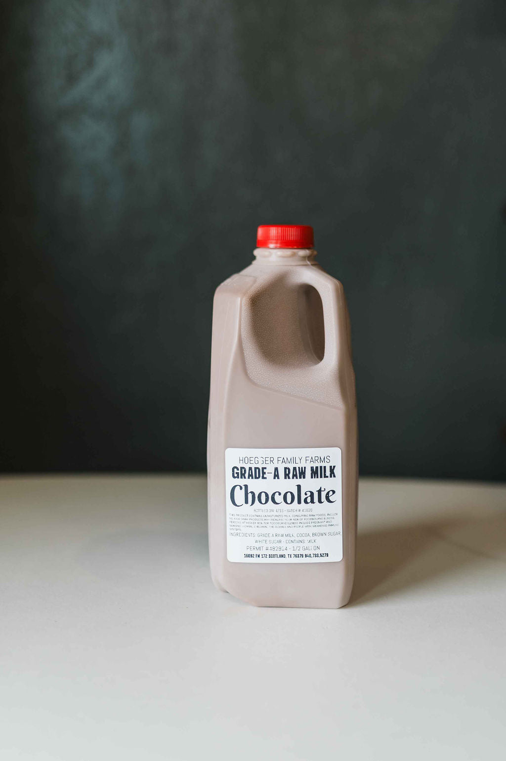 1/2 Gallon Raw Milk | Mocha – Hoegger Family Farms
