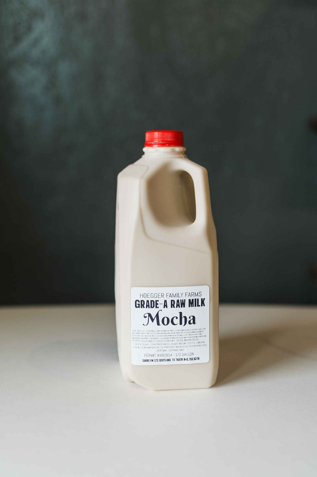 1/2 Gallon Raw Milk | Mocha